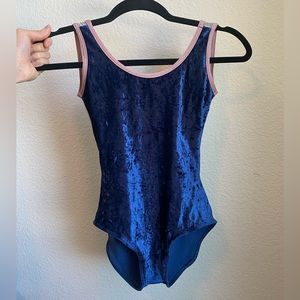 FOR SALE: Yumiko Veronique | V-Dark Blue w/ White Mesh & Pink Trim | Adult Small